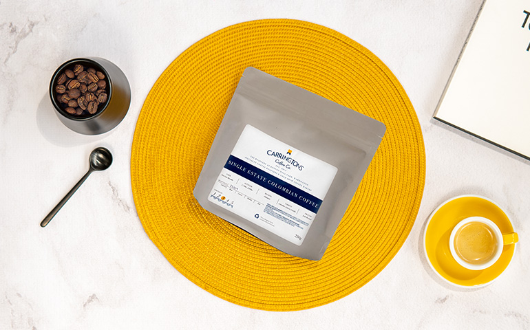 Specialty coffee beans Carringtons Coffee Co. “Colombia Single Estate” 