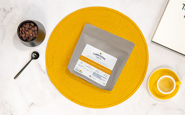 Coffee beans Carringtons Coffee Co. “Brazil Yellow Bourbon Espresso” 