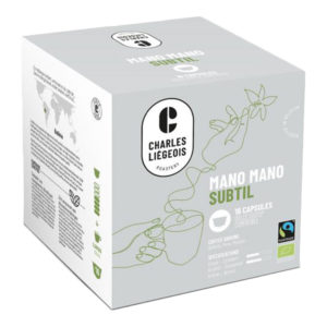 Coffee capsules Charles Liégeois "Mano Mano Subtil", 80 pcs.
