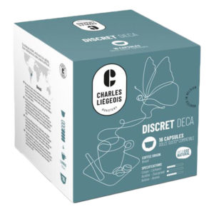 Coffee capsules Café Liégeois "Discret Deca"